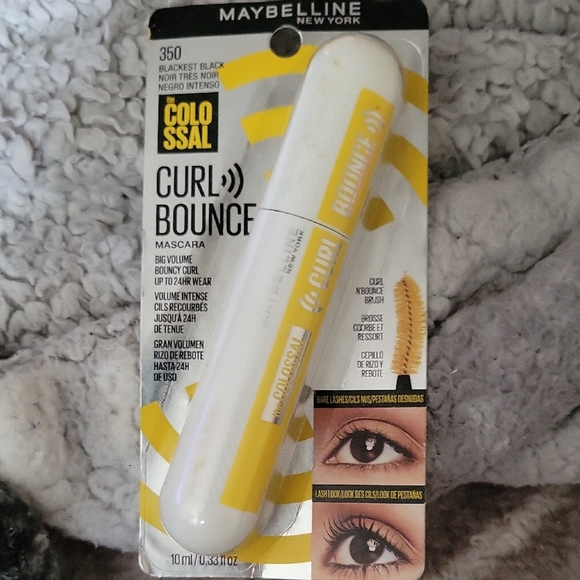 Maybelline Curl Bounce Mascara in Black and Yellow - Picture 1 of 1